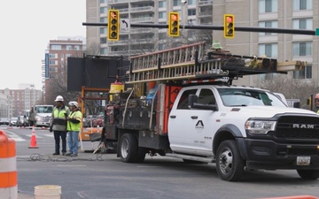 Washington Aqueduct Team On Site for Water Main Repairs in Arlington County