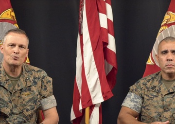 MARFORRES and MARFORSOUTH 100 Day Mark Command Priorities