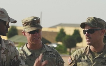 U.S. Army Advisors, Civil Affairs train with Mauritanian Army