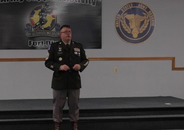 U.S. Army Reserve Best Squad Competition Board