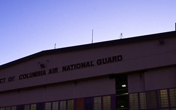 Daybreak Over DC Air National Guard Hangar