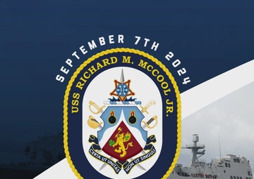 USS Richard M. McCool Jr. (LPD 29) Commissioning