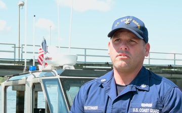 USCG Interview Stringer with BM1 Terry Fritzinger