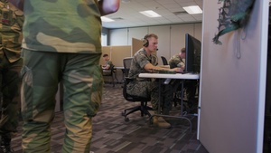 2nd ANGLICO JTAC Virtual Simulator with NATO Allies