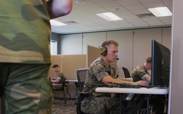 2nd ANGLICO JTAC Virtual Simulator with NATO Allies