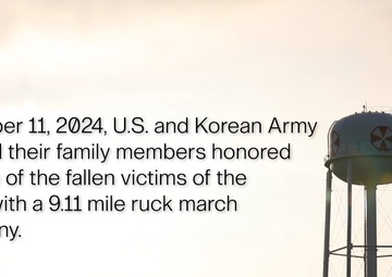 9.11 RUCK MARCH (Camp Humphreys)