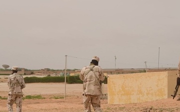 U.S. Army Advisors, Civil Affairs train with Mauritanian Army - BROLL Tactical Movement