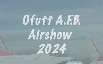 USAF Thunderbirds at Offutt Airshow 2024