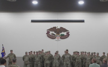 116th ACS Mobilization Ceremony