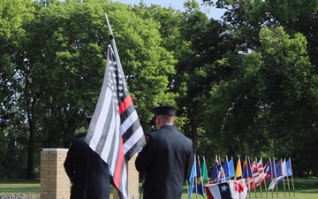 Rock Island Arsenal 9/11 Remembrance Ceremony B-roll