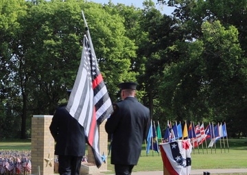 Rock Island Arsenal 9/11 Remembrance Ceremony B-roll