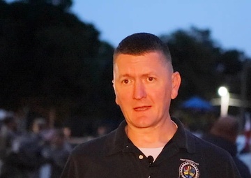 Kevin Braafladt Interview at RIA 9-11 Remembrance Walk