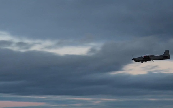 B-Roll: A-29 Super Tucano close air support