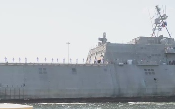 USS Manchester (LCS 14) Returns to Homeport