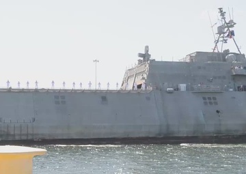 USS Manchester (LCS 14) Returns to Homeport