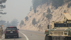California Army National Guard, Local Agencies Coordinate Massive Response at Line Fire