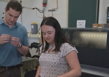 Naval Research Enterprise Internship Program (NREIP) intern Jacklyn Griffis