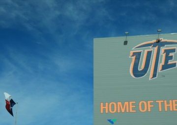 1st AD, 32nd AAMDC, Bliss Soldiers roll out heavy hardware for 915 Heroes Night football game at UTEP