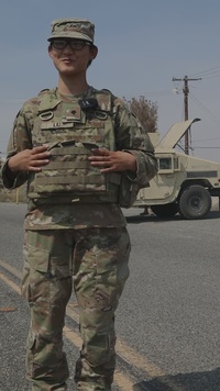Soldier Spotlight: Spc. Liu Reel Interview, Supporting Line Fire Response