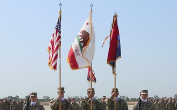 40th ID Colors Uncasing