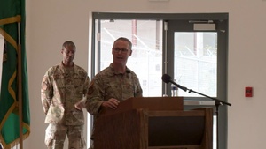 Washington Air National Guard State Command Chief Change of Responsibility