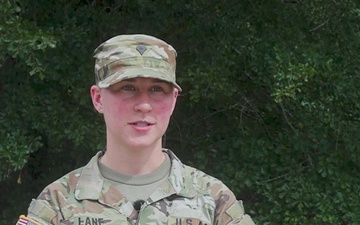 SPC Alyssa Lane Soldier of the Quarter