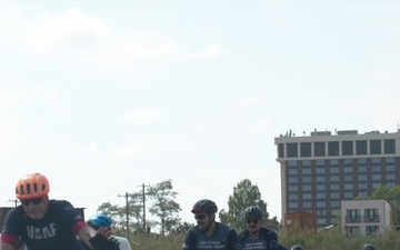 AFNow - CSAF Gen Allvin Air Force Memorial To Memorial (M2M) Bicycle Ride 2024