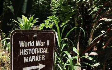 Pacific Partnership 2024-2 WWII Memorial Marker Clean-up in Yap