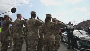 10th Mountain Division Soldiers Participate in Troops to the Track Program