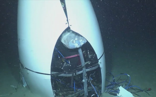 Coast Guard Marine Board of Investigation releases remotely operated vehicle footage from the Titan submersible incident salvage