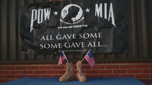 POW/MIA 100th ARW Memorial B-Roll