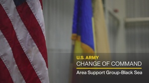 Area Support Group Black-Sea Change of Command Ceremony