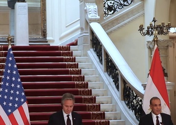 Secretary Blinken participates in a joint press availability with Egyptian Foreign Minister Badr Abdelatty