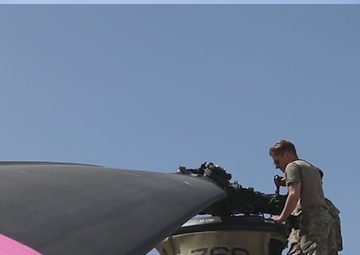 California Army National Guard Soldiers Keep Aircraft Mission-Ready During Wildland Firefighting Operations
