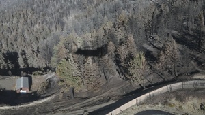 California Army National Guard Aviation supports containment operations of fires in San Bernardino Mountains, California