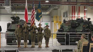 Army Field Support Battalion-Poland Color Uncasing Ceremony