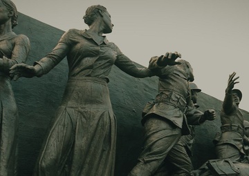 WWI Commission Unveils New Sculpture at WWI Memorial