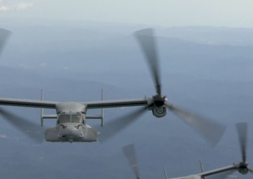 Marine Medium Tiltrotor Squadron 163 Conducts Deployment for Training