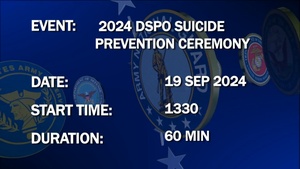 2024 DSPO Suicide Prevention Recognition Ceremony