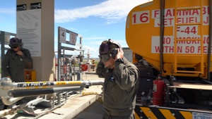 Mr. Murashige fuels aircraft on MCAS Iwakuni