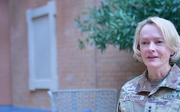 Interview with Lieutenant General Mary Izaguirre during the 31st Annual Multinational Military Medical Engagement in Wroclaw, Poland