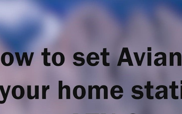 AFN TV Spot - Set Aviano as your Home Station on AFN Go