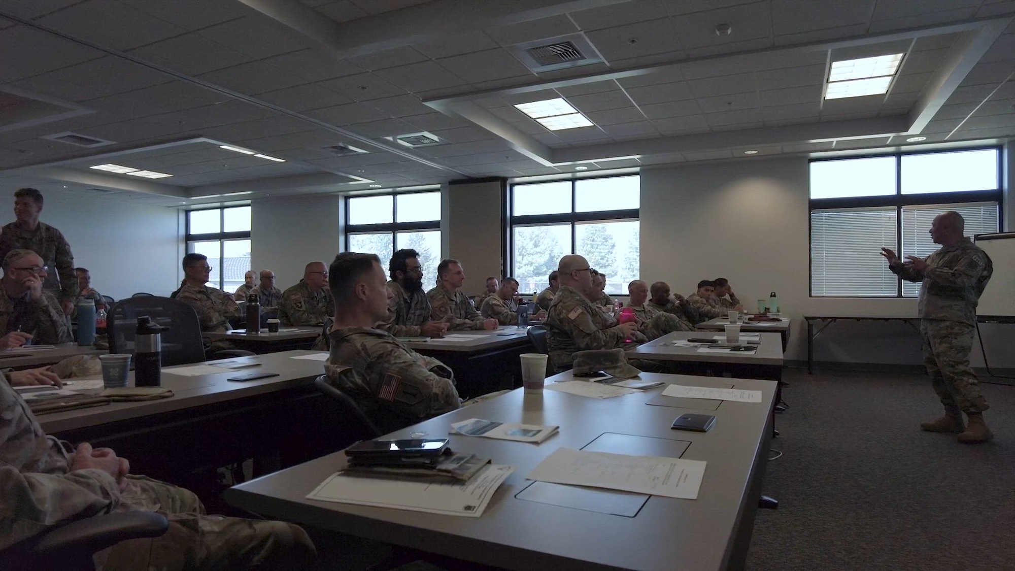 Air Force Mortuary Affairs Operations hosted a two-day course at Dover Air Force Base, Delaware, Sept 10, 2024. The course covers the mission of AFMAO and also teaches how to care for the fallen and their families as well as care for the caregivers. (U.S. Air Force video by Staff Sgt. Andrew J. Alvarado)