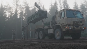 4-133 Field Artillery Regiment conducts multi-national HIMARS Live Fire Exercise near Tapa, Estonia