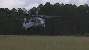 2nd Distribution Support Battalion Conducts Helicopter Support Team Operations