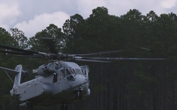 2nd Distribution Support Battalion Conducts Helicopter Support Team Operations