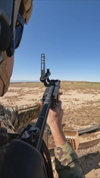 163d Security Forces Squadron Enhances Readiness with M320A1 Training at Edwards Air Force Base, California