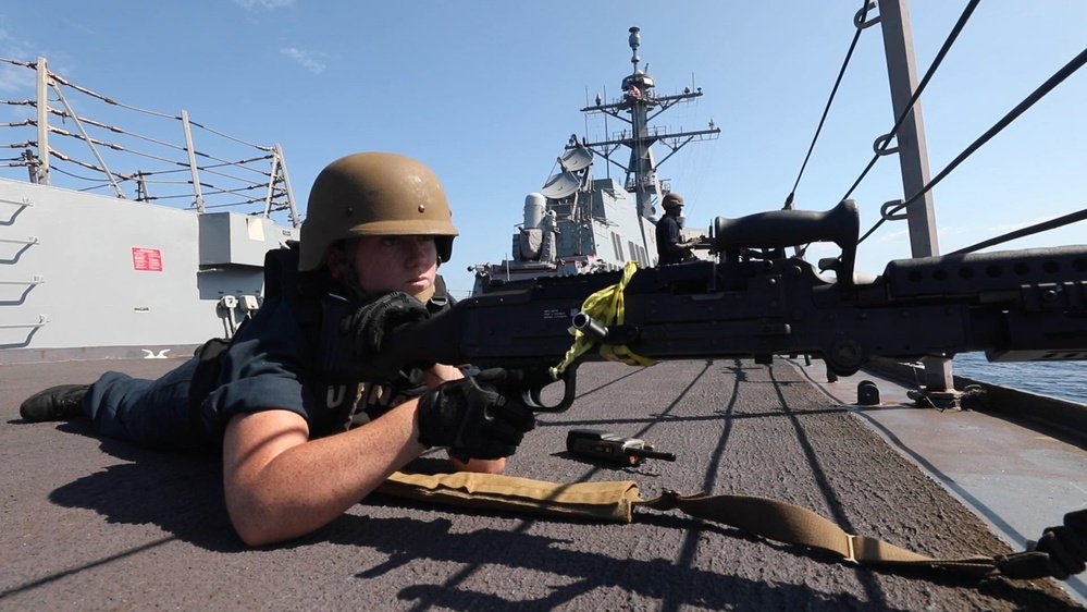 DVIDS - Video - USS Dewey (DDG 105) Conducts Force Protection Drill ...