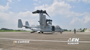 15th MEU MV-22 Ospreys demonstration