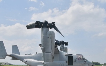 15th MEU MV-22 Ospreys demonstration